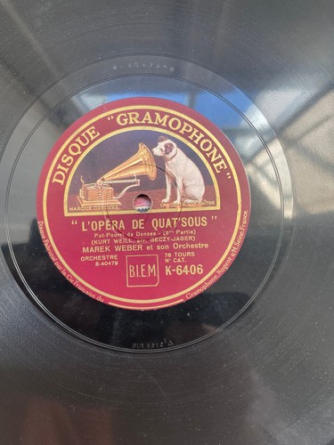Grammophon marek weber fauler - marek,