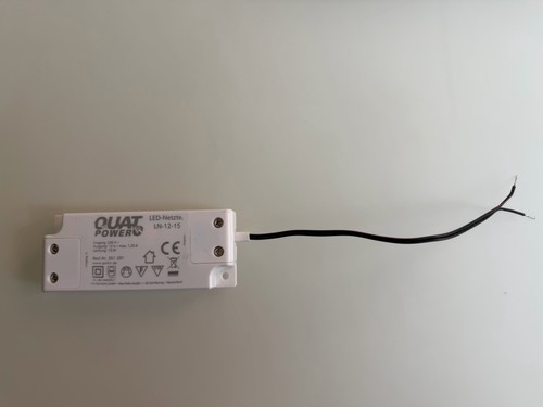 Led netzteil 12v 15w quat - netzteil,